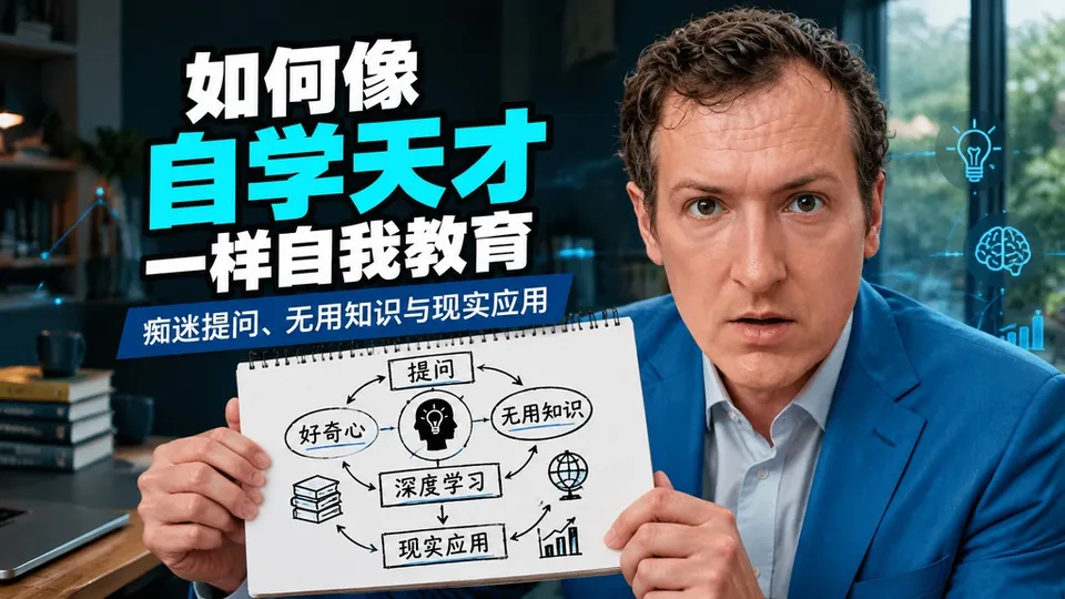 如何像自学天才一样自我教育的封面