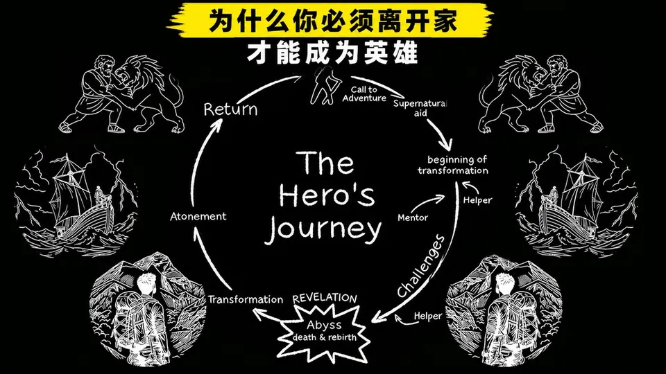 为什么你必须离开家才能成为英雄的封面