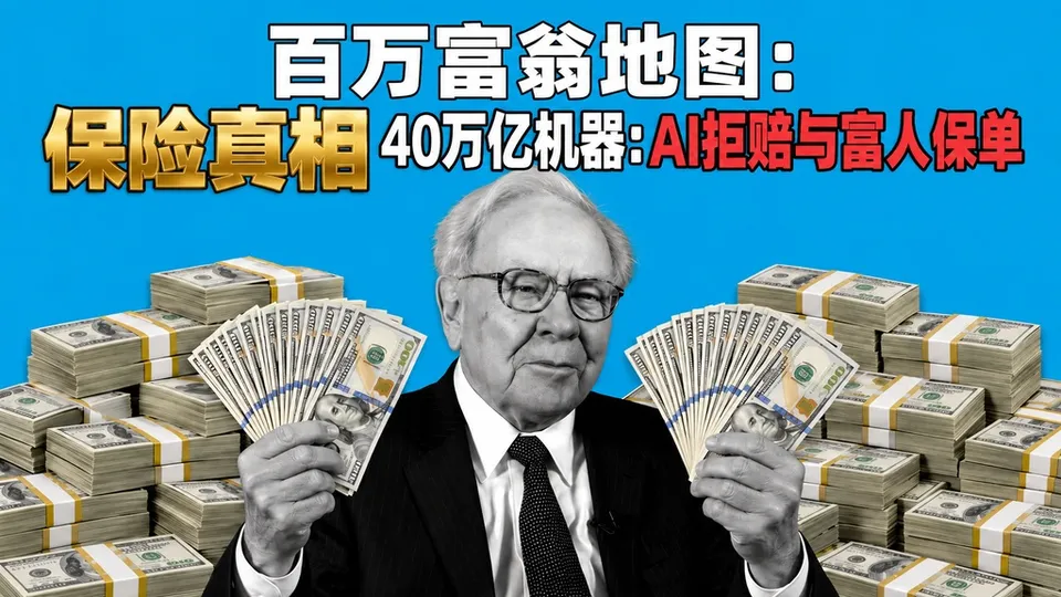 百万富翁地图：保险真相的封面
