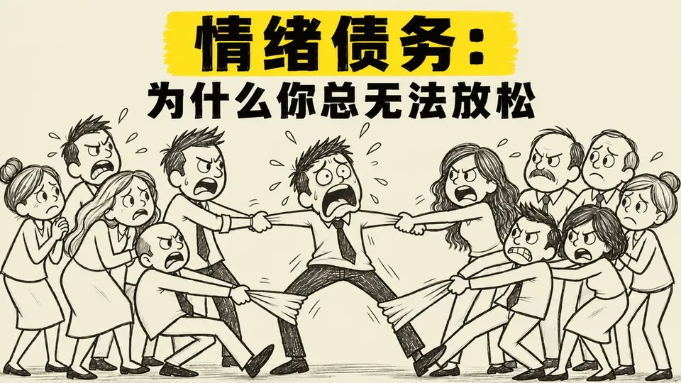 情绪债务：为什么你总无法放松的封面