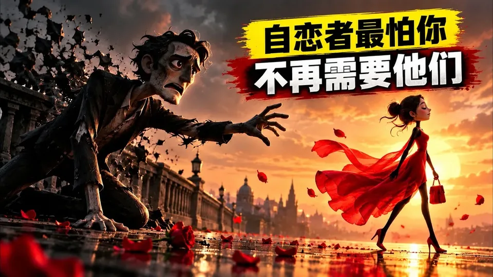 自恋者最怕你不再需要他们的封面