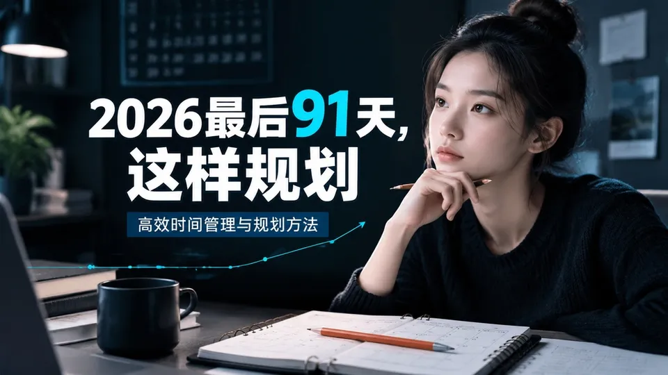 2026最后91天，这样规划的封面